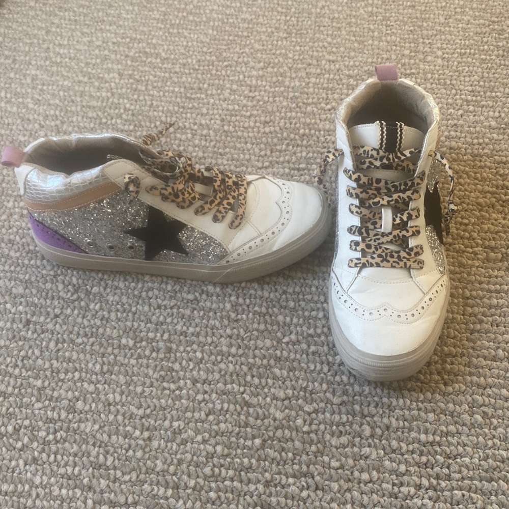 SHU SHOP GLITTER MID TOPS
